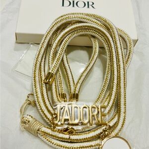 Dior J'Adore Gold and Cream phone line